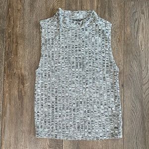 AEO Mock-neck Cropped Tank
